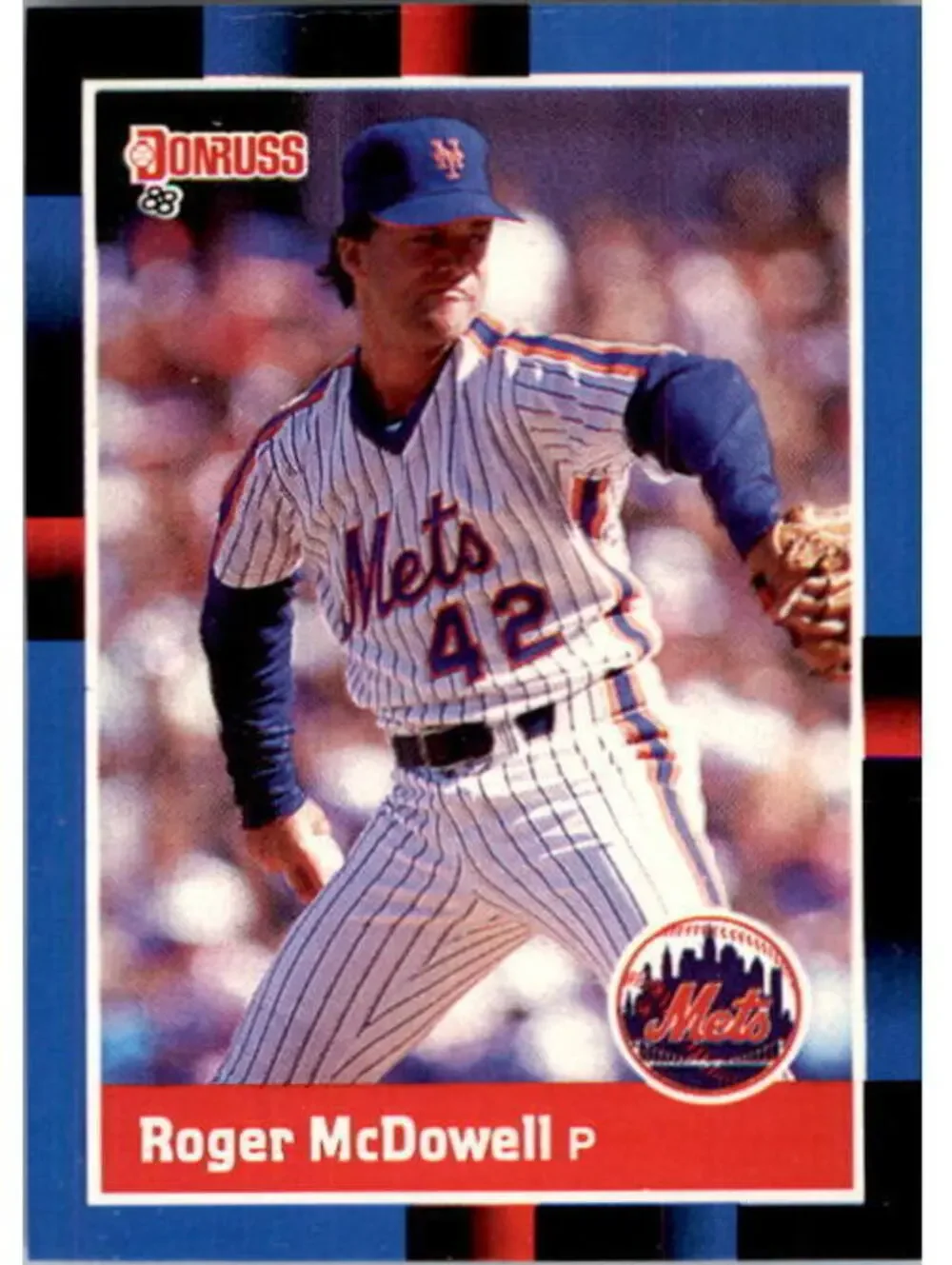 1988 Roger McDowell Donruss Baseball Card #651